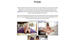 Desktop Screenshot of footjob123.com
